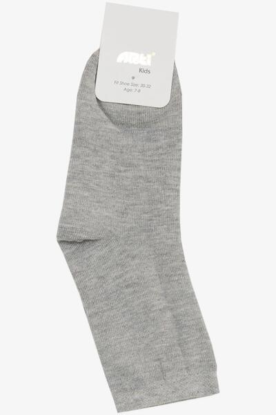 Katamino Чорапи за момиче, сиви меланж - 1-10 години, базов модел