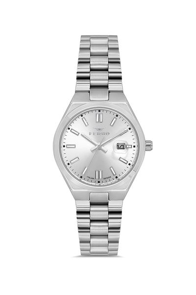 FERRO Silver Steel Band Women's Wrist Watch Fl21492A-A
