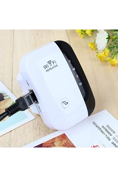 Genel Markalar Access Point Wi-Fi Repeater Kablosuz Sinyal Güçlendirici Menzil Genişletici 300MBPS
