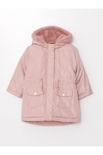 LC Waikiki Lcw Baby Hooded Coat for Girls