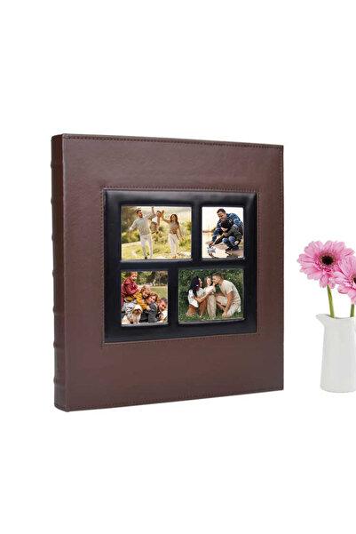 OEM 500 ألبوم صور جلدي مقاس 10x15
