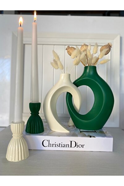 Luthien Σετ βάζο και κηροπήγιο Dear Ivy