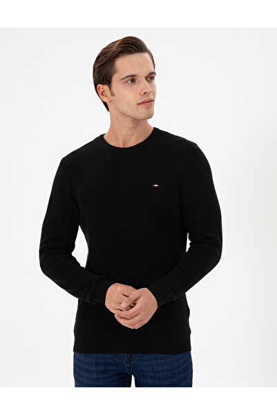 U.S. Polo Assn. Erkek Siyah Basic Kazak 50298282-VR046