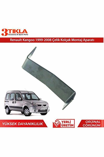 3 Tıkla Renault Kangoo 1999-2008 Çelik Kolçak Kol Dayama Montaj Ayağı