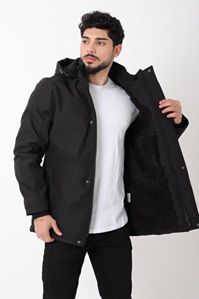 Stilkombin Παλτό Softsheel με αποσπώμενη κουκούλα PLDP 2991_50413