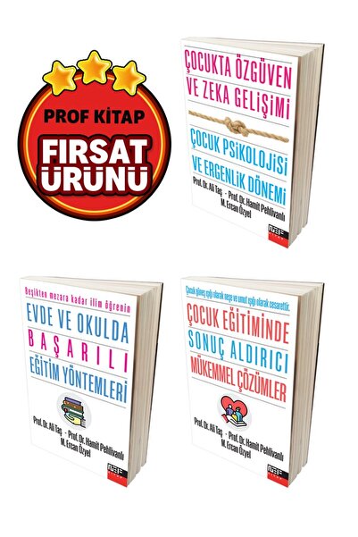 Nef Kitap مجموعة تعليم الطفل 3 كتب