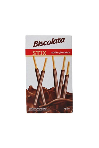 Şölen Kraker Biscolata Stix Sütlü Çikolata Kaplı Çubuk 40 Gr