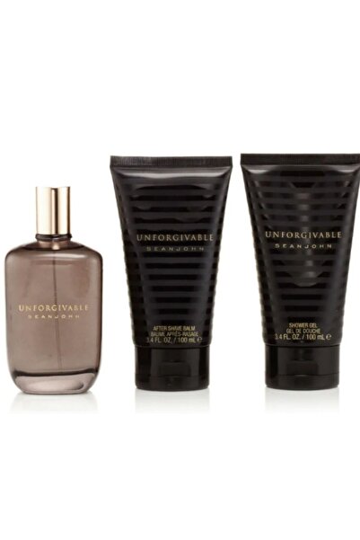 Sean John Unforgivable Erkek Hediye Seti - 125 ml EDT Parfüm + 100 ml Duş Jel...