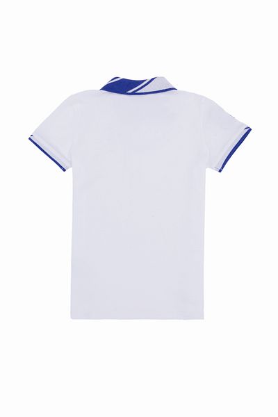 U.S. Polo Assn. Μπλουζάκι Boy's White Basic Polo Neck 50249580 -VR013