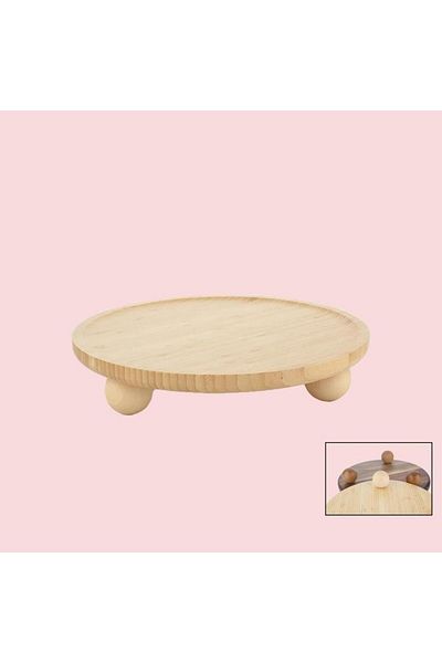 MİEN Mien Men7B28 Bamboo Ball Standing Presenter 32 cm