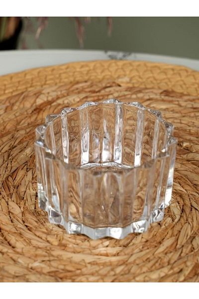 Viyalente Sindy 6-Piece Glass Bowl Snack Bowl-Juice Bowl-Juice Bowl-Juice Bowl 210 Cc