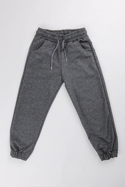 Perendi Ανδρικά και κορίτσια Unisex Φούτερ Anthracite με ελαστικές τσέπες με άνετη εφαρμογή