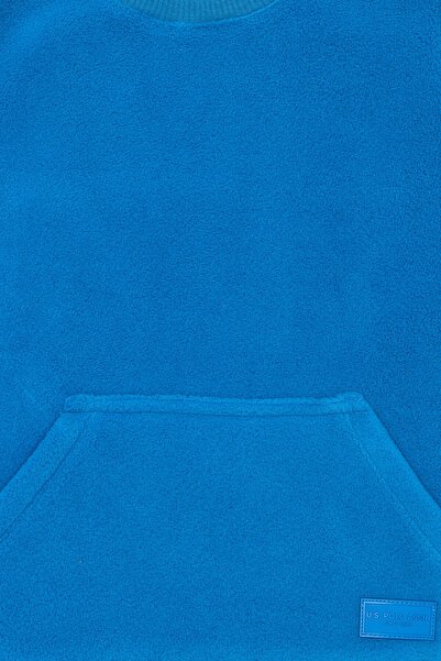 U.S. Polo Assn. Hanorac pentru copii din fleece albastru cobalt 50253446 -VR077