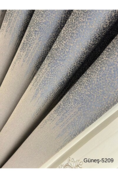 NİVEMESHOME Nivemeshome Sun Ft 632121   Silver V-5209 1/3 Κλείσιμο πλισέ κουρτίνα φόντου Apm