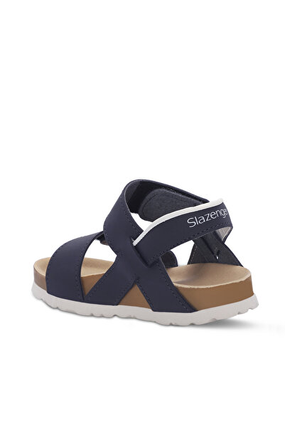 Slazenger Navy Blue Kermit Unisex Kids Sandals