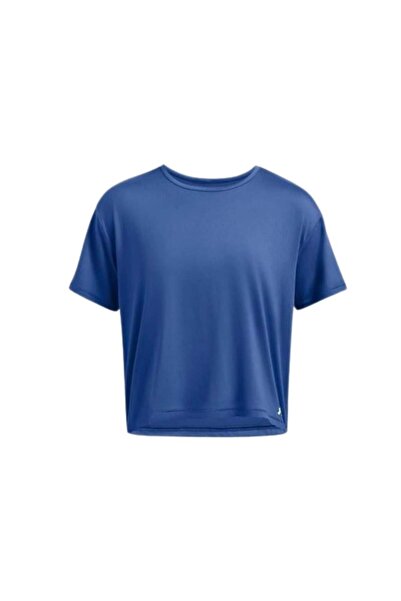Under Armour Motion Ss 1379178-432 Kadın Mavi Tişört