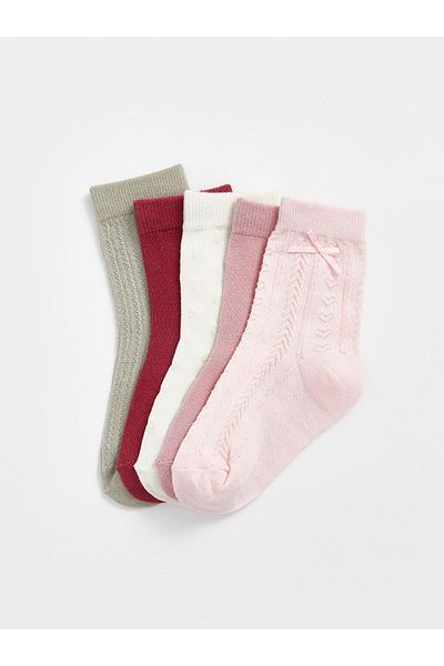 LC Waikiki Чорапи за бебета с шарки LCW baby, 5 броя