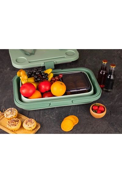 Nefiz Home Nefiz 3 in 1 Foldable Picnic and Camping Basket