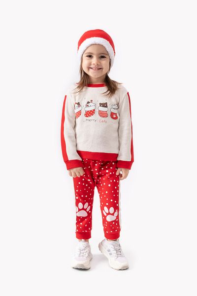 Minitex New Year's Themed Baby Set with Hat