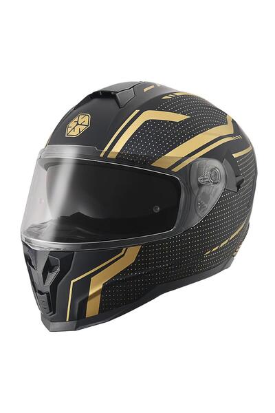 Scoyco FF869 Fullface Gold Motosiklet Kaskı Blade