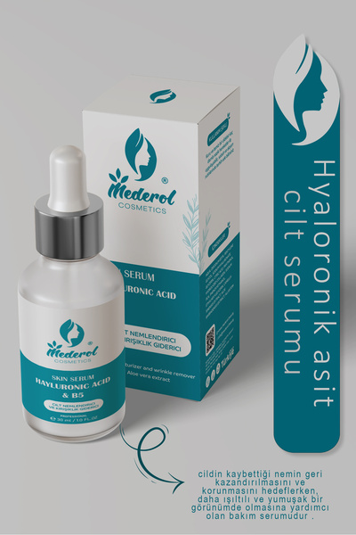 mederol kozmetik Hayluronic Acid Serum / Hyaluronik Serum 30 ml