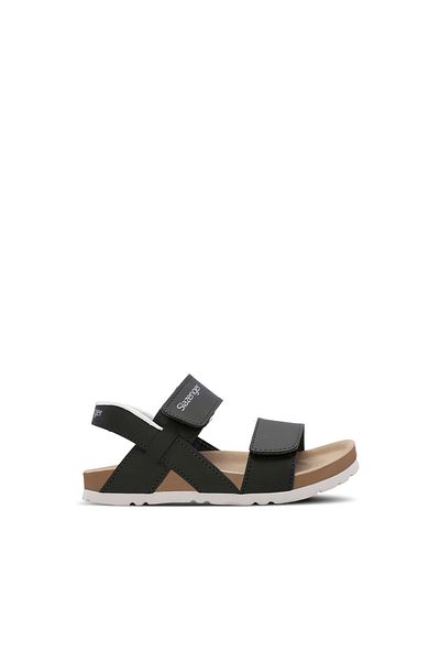 Slazenger Black Kermit Unisex Kids Sandals
