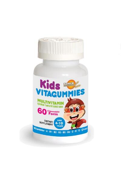 Force Nutrition أقراص مضغ للأطفال Vitagummies 60