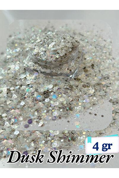 Sirius Hobi Epoksi Reçine Dusk Shimmer Tırnak Makyaj Chunky Glitter 8 gr Holo...