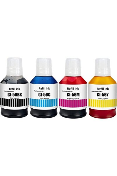 Canon Gı-46 Muadil Mürekkep Takım / Maxify Gx6040 / Gx6050 / Gx7040 / Gx7050 ...