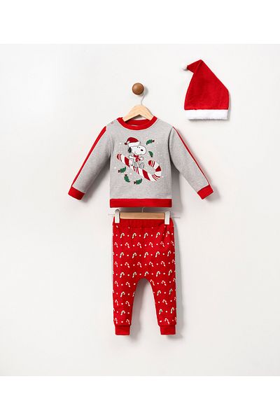 Minitex New Year's Themed Baby Set with Hat