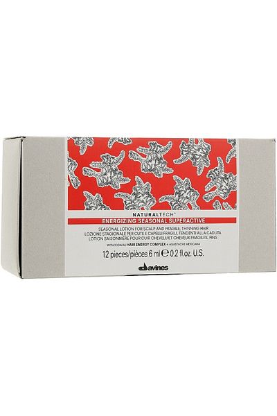 Davines Beautysecretsq18 - Energizing Seasonal Superactive 12X6 ml Anti-Hair Loss Regenerating Serum