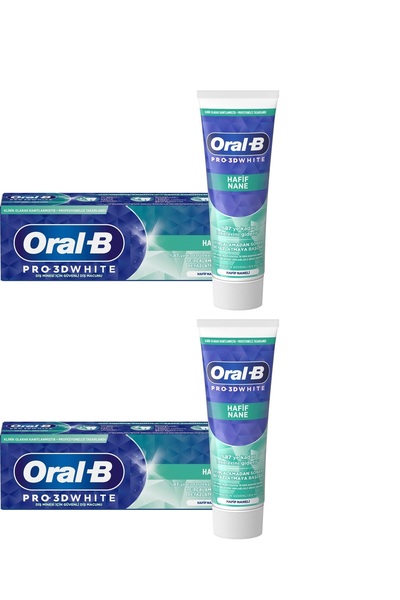 Oral-B برو 3D وايت لايت مينت - 75 مل 2 معجون أسنان