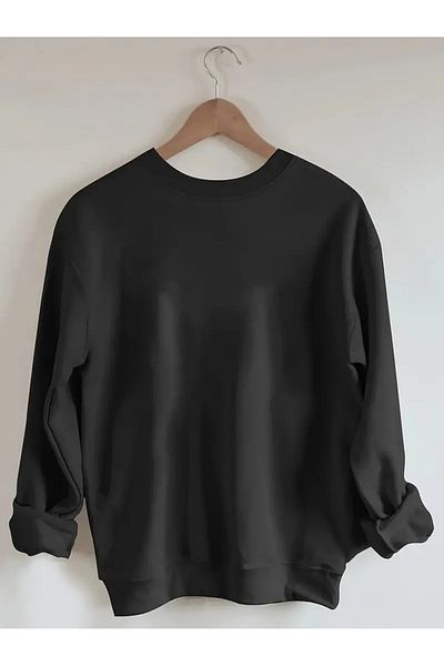 Aqweem Ανδρικό Σετ Φούτερ Oversize - Σετ εμπριμέ κάτω και επάνω