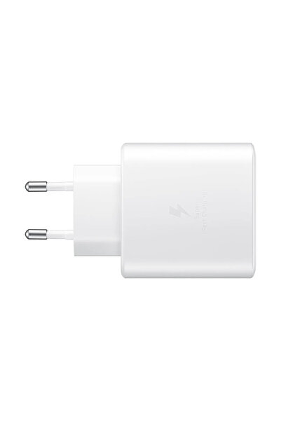 Bashasaray Samsung Galaxy S23 Ultra Uyumlu 45 Watt Hızlı Şarj Aleti - Usb-c Adaptör Ve Kablo - Beyaz
