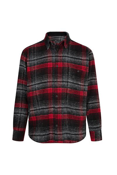 FABİO CASSANİ Мъжка зимна риза Lumberjack, стандартна кройка, червена, 6924