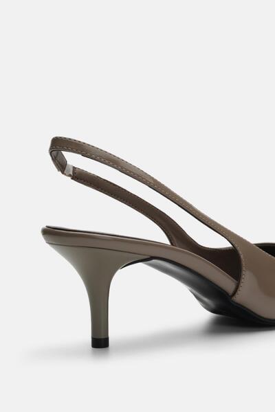 Jorbinol Agata Rugan Klasik İnce Topuklu Ayakkabı