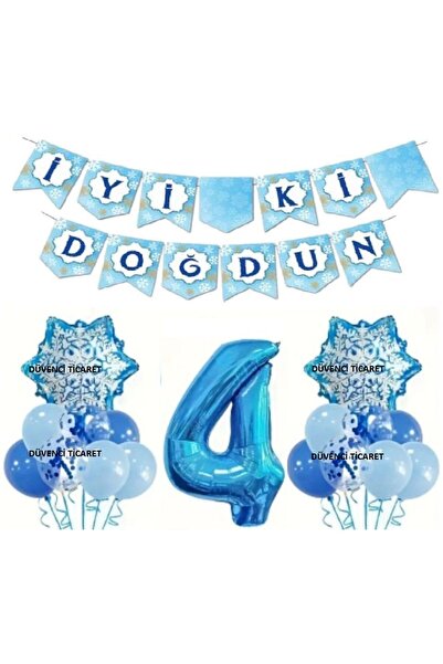 DÜVENCİ TİCARET KAR TANESİ YAŞ BALON SETİ