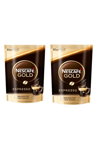 Nescafe espresso ekonomik paket 80 Gr*2 adet