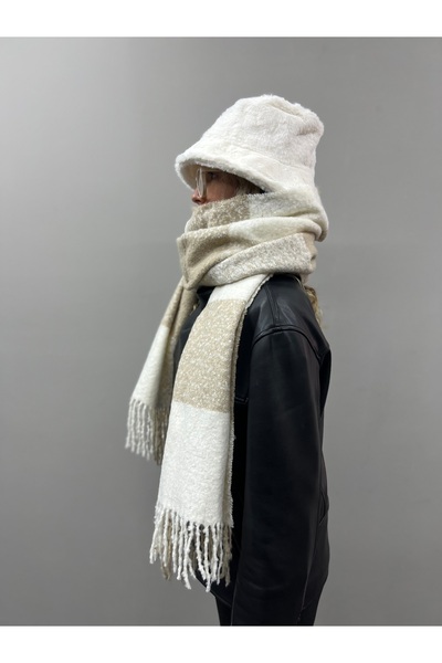 Goldmine Eșarfă Boucle moale premium unisex