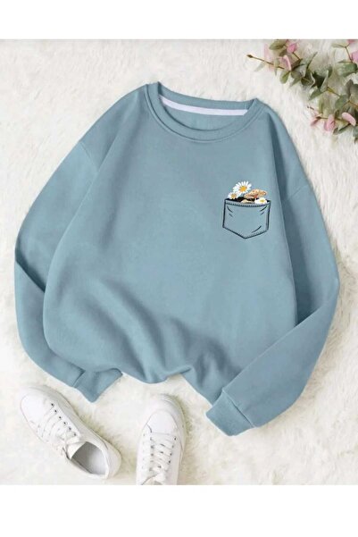 KOZİA OUTDOORS سويت شيرت يوياكا كبير الحجم للجنسين