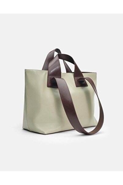 Jorbinol Parila Büyük Boy Yumuşak Derili Kadın Tote Bag