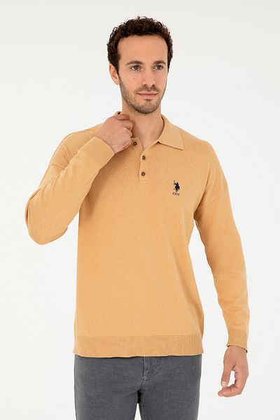 U.S. Polo Assn. Мъжки пуловер Camel Basic 50293506 -Vr015