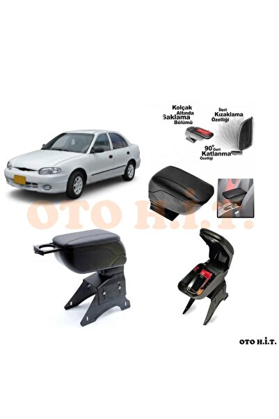 Elioure Hyundai Accent Yumurta Kasa Uyumlu Kol Dayama Ve Kolçak Bardaklıklı A...