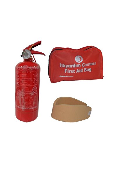 Genel Markalar Trafik Ilkyardım Seti Yangın Tüpü Boyunluk Oto Muayene Paketi
