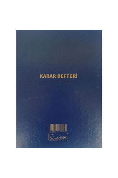 Kocaoluk Caiet de decizii (100 de frunze LEGATE - DIMENSIUNE A4)