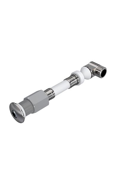 İZYAPI Flexible Bidet Pipe Ø26Spherical End Elbow 90mm 20 0102