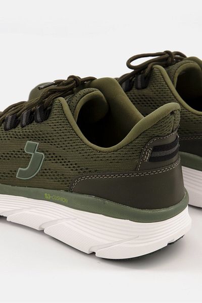 Safety jogger Men Lace Up Athletic Sport Shoes, Olive