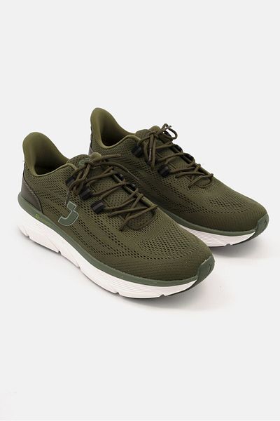 Safety jogger Men Lace Up Athletic Sport Shoes, Olive