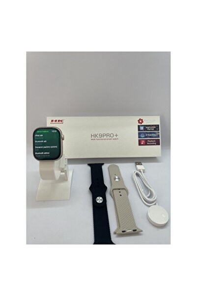 ECRN Watch 8 Hk 9 Pro 2.02 Amoled Ekran 2023 Series Hk9pro Kordon Hediyeli