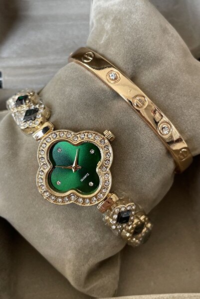 Elioure Özel Saat Kutulu Zirkon Taşlı Şık Kadın Kol Saati Sevgiliye Anneye Kardeşe Yılbaşı Doğum Günü Hediye